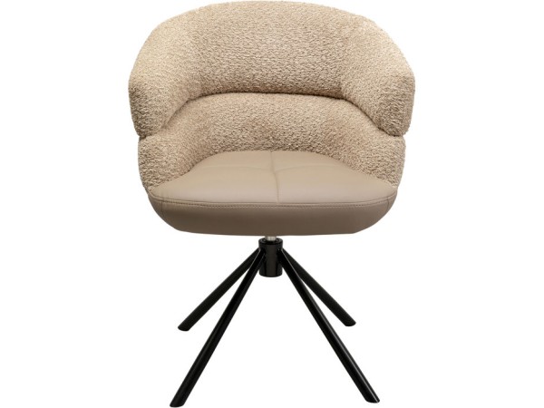 Καρέκλα Περιστρεφόμενη Tasty Ύφασμα Μπεζ 63x61x81.5εκ. - Μπεζ Καρέκλα Περιστρεφόμενη Tasty Ύφασμα Μπεζ 63x61x81.5εκ. - Μπεζ