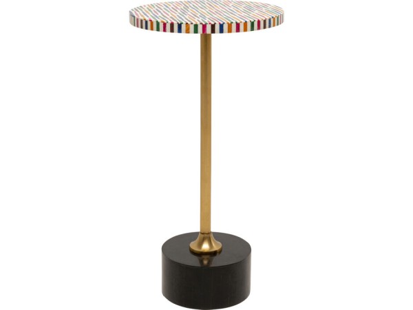 Τραπέζι Βοηθητικό Domero Πολύχρωμο Ξύλο Στρόγγυλο 25x25x50 εκ. - Πολύχρωμο Τραπέζι Βοηθητικό Domero Πολύχρωμο Ξύλο Στρόγγυλο 25x25x50 εκ. - Πολύχρωμο