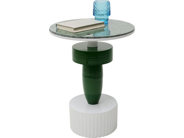 Βοηθητικό Τραπέζι Memphis Green Ø40cm - Πράσινο