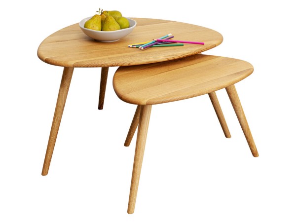 Τραπέζι Βοηθητικό Vigo Μασίφ Ξύλο (2/Set)40x67x51εκ. - Καφέ Τραπέζι Βοηθητικό Vigo Μασίφ Ξύλο (2/Set)40x67x51εκ. - Καφέ