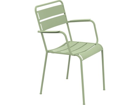 Καρέκλα Twist Μεταλλική Πράσινη 57x57x87 εκ. - Πράσινο