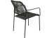 Καρέκλα Madagascar Μεταλλική Μαύρη 54*62*85εκ. - Μαύρο
