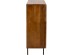 Συρταριέρα Gino Ξύλο Καφέ 100x40x110εκ. - Καφέ