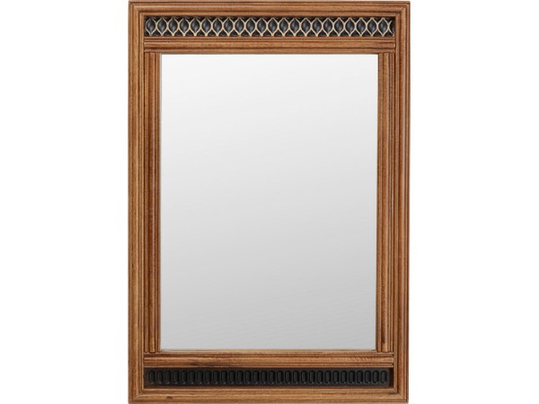 Καθρέφτης Τοίχου  Gino Ξύλο Καφέ 70x3x100εκ. - Καφέ