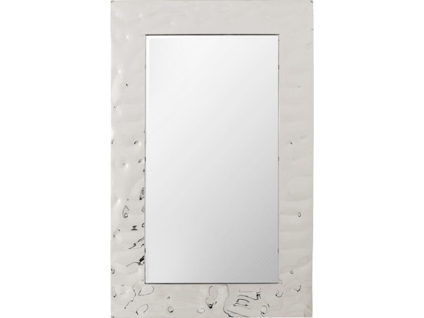 Καθρέφτης Τοίχου  Caldera Μεταλλικός Ασημί 70x2x110εκ. - Ασημί