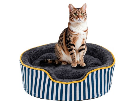 Κρεβάτι Κατοικίδιου Molly Μπλε 40*45*15εκ. - Γκρι