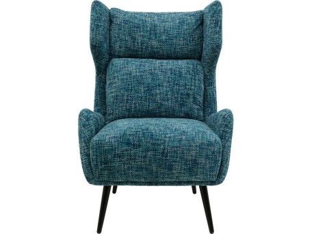 Πολυθρόνα Arne Ύφασμα Μπλε 73x83x108εκ. - Μπλε