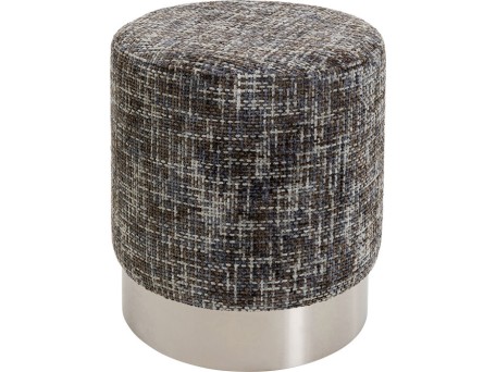 Σκαμπό Berry High Ύφασμα Γκρι 39x39x47εκ. - Γκρι