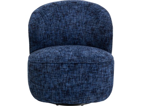 Πολυθρόνα Ellie Ύφασμα Μπλε 76x81.5x81εκ. - Μπλε