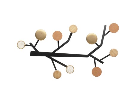Coat Rack Bubble Tree Metallic 40cm - Μαύρο