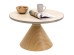Τραπέζι Μέσης Cono Oak Travertin Μπεζ 70x70x42εκ. - Μπεζ Τραπέζι Μέσης Cono Oak Travertin Μπεζ 70x70x42εκ. - Μπεζ