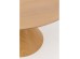 Τραπέζι Cono Oak Ξύλο Καφέ 120x120x76εκ. - Καφέ