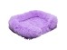 Κρεβάτι Κατοικίδιου  Fluffy Purple Γούνα Μωβ 50*40*13εκ. - Μωβ