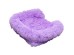 Κρεβάτι Κατοικίδιου  Fluffy Purple Γούνα Μωβ 50*40*13εκ. - Μωβ