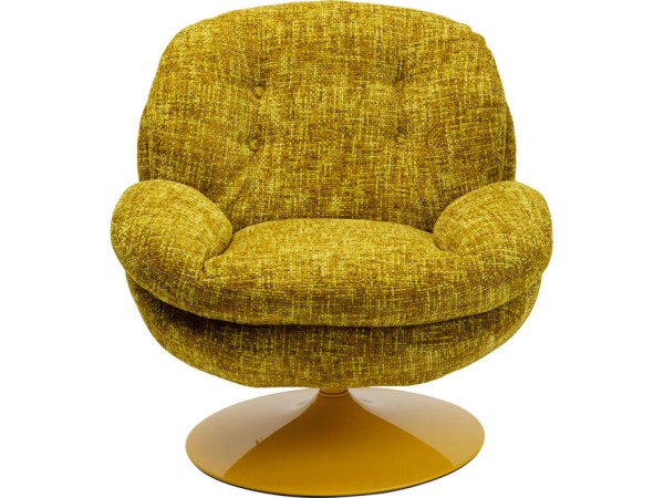 Swivel Armchair Cosy Green - Κίτρινο Swivel Armchair Cosy Green - Κίτρινο