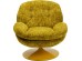 Swivel Armchair Cosy Green - Κίτρινο Swivel Armchair Cosy Green - Κίτρινο
