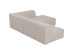 Corner Sofa Belami Cream Right 265cm - Μπεζ