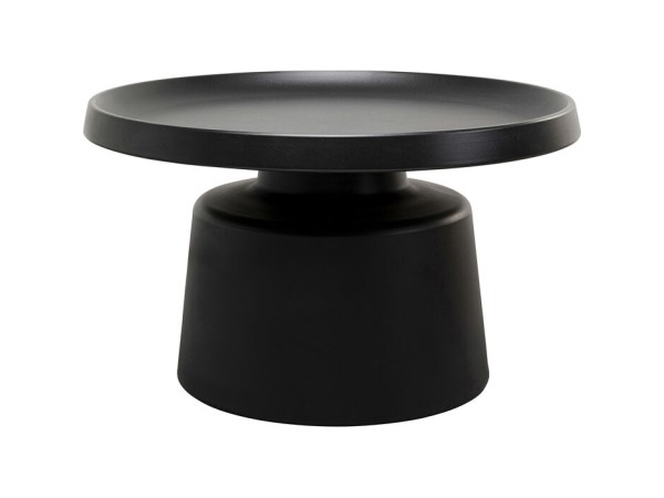 Τραπέζι Μέσης Lima Μεταλλικό Μαύρο 70*70*39.5εκ. - Μαύρο