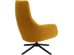 Πολυθρόνα Περιστρεφόμενη Mimi Μουσταρδί 76*81*100εκ. - Κίτρινο Πολυθρόνα Περιστρεφόμενη Mimi Μουσταρδί 76*81*100εκ. - Κίτρινο