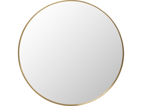 Καθρέφτης Τοίχου Simply  Μεταλλικός Χρυσός 90*2*90εκ. - Χρυσό