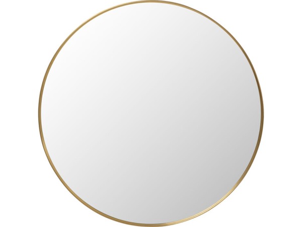 Καθρέφτης Τοίχου Simply  Μεταλλικός Χρυσός 90*2*90εκ. - Χρυσό