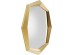 Καθρέφτης Τοίχου  Octagon Μεταλλικός Χρυσός 80*8*80εκ. - Χρυσό