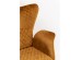 Armchair Tudor Velvet Gold Brown - Χρυσό Armchair Tudor Velvet Gold Brown - Χρυσό