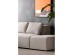 Corner Sofa Infinity Ottomane machiato Left - Γκρι Corner Sofa Infinity Ottomane machiato Left - Γκρι