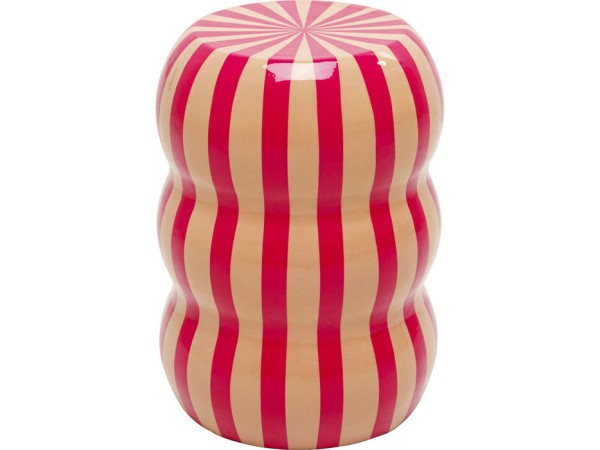 Τραπέζι Βοηθητικό  Candy Pink Μεταλλικό Ροζ 30*30*40εκ. - Ροζ