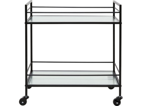 Bar Trolley Tessa Black - Μαύρο