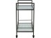 Bar Trolley Tessa Black - Μαύρο