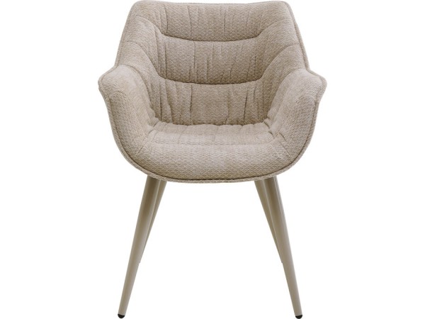 Καρέκλα  Thelma Ύφασμα Μπεζ 65*60*82εκ. - Μπεζ