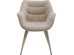 Καρέκλα  Thelma Ύφασμα Μπεζ 65*60*82εκ. - Μπεζ