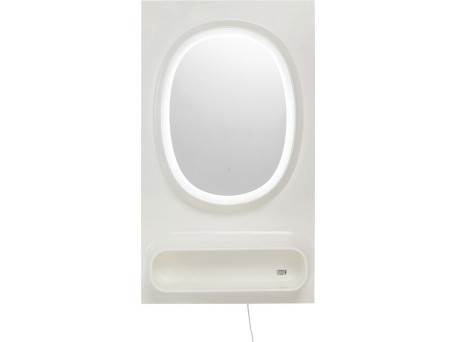 Καθρέφτης Τοίχου  Aero LED Λευκός  80*18.3*141εκ. - Λευκό