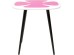 Τραπέζι Βοηθητικό  Petal  Ξύλο Ροζ 60*60*60εκ. - Ροζ