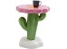 Τραπέζι Βοηθητικό Flower Cactus Κεραμικό Πολύχρωμο 49*48*60.5εκ. - Πολύχρωμο