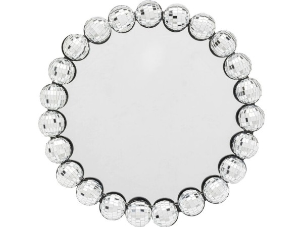 Καθρέφτης Επιτραπέζιος Disco Balls Γυάλινος Ασημί 26*3.8*26εκ. - Ασημί Καθρέφτης Επιτραπέζιος Disco Balls Γυάλινος Ασημί 26*3.8*26εκ. - Ασημί