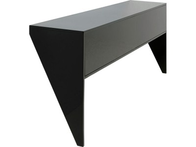 Κονσόλα  High Heel Ξύλο Μαύρη 200*38*74εκ. - Μαύρο