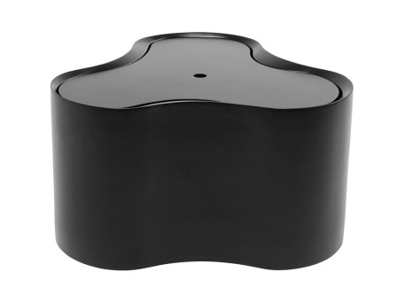 Τραπέζι Βοηθητικό  Lotus ξύλο Μαύρο 50*50*35εκ. - Μαύρο