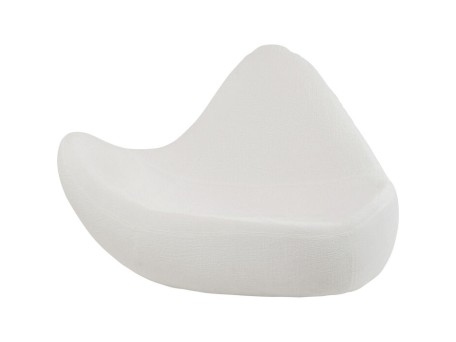 Πολυθρόνα Glow Wave Ύφασμα Λευκή 162*120*111εκ. - Λευκό