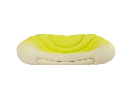 Καναπές  Dreamscape Sunrise Ύφασμα Κίτρινος 240*112*85εκ. - Κίτρινο