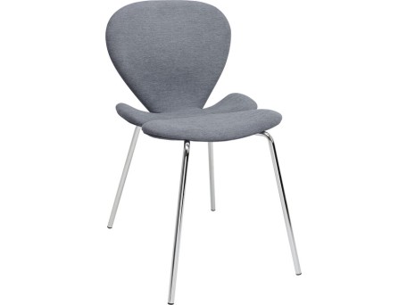 Καρέκλα Soft Petal Ύφασμα Μπλε  50*59*84.5εκ. - Μπλε