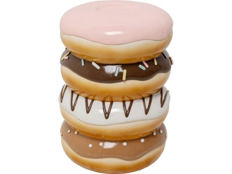 Σκαμπό Κεραμικό Donuts Πολύχρωμο 34.7*33.7*46.5εκ. - Πολύχρωμο