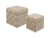 Stool Weave Beige (2/Set) - Μπεζ Stool Weave Beige (2/Set) - Μπεζ