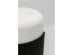 Stool Samu Black Ø43cm - Λευκό Stool Samu Black Ø43cm - Λευκό