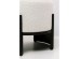 Stool Samu Black Ø43cm - Λευκό Stool Samu Black Ø43cm - Λευκό
