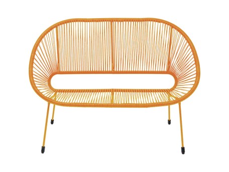 Παγκάκι Acapulco Πορτοκαλί 121*71*81εκ. - Πορτοκαλί