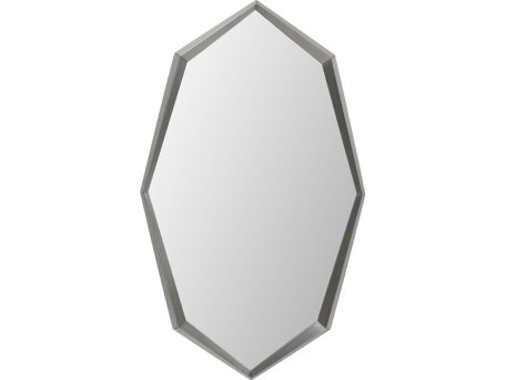 Καθρέφτης Τοίχου  Bea Μεταλλικός Γκρι 90*8*150εκ. - Γκρι