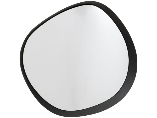 Καθρέφτης Τοίχου Gigi Μεταλλικός Μαύρος 82*5.5*86.5εκ. - Μαύρο