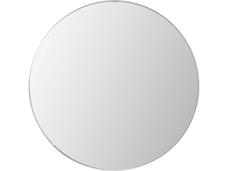 Καθρέφτης Τοίχου Starlet Μεταλλικός Γκρι/Μπεζ  Ø100cm - Γκρι